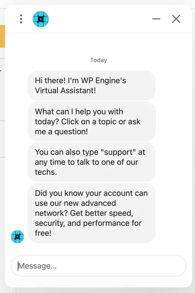 wp-engine-chat-support