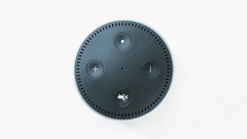 The ‘plus’ and ‘minus’ buttons on an Amazon Alexa